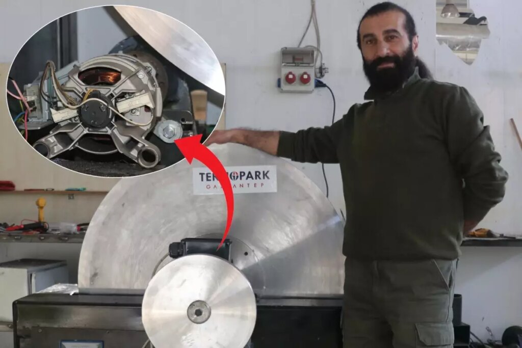 Çamaşır makinesi motorundan yapıldı! 900 TL’lik elektrik faturasını 120 TL’ye indirecek