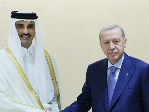 Erdoğan ve Katar Emiri Al Sani’den Telekonferansla Stratejik Görüşme